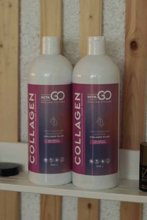 Dctr.Go. Набор для волос шампунь и кондиционер с коллагеном 1000 мл+1000 мл в Ярославле