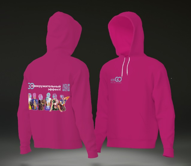 Худи с логотипом Dctr.Go в Ярославле